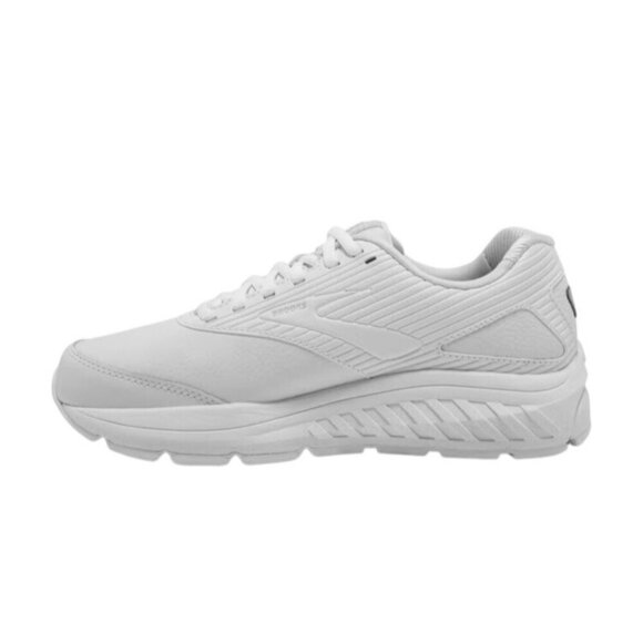 Brooks Addiction Walker 2 white leather sneaker shoes comfort shoes Women’s 8 2E - Picture 1 of 10